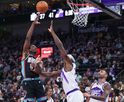 姆本与康查尔均砍三双 辛森30分爵士狂胜灰熊46分