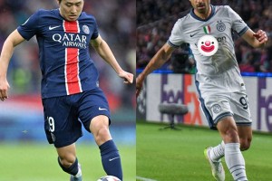 欧冠决赛亚洲内战 李刚仁PK塔雷米 谁能成欧冠冠军&amp;决赛出场第1人